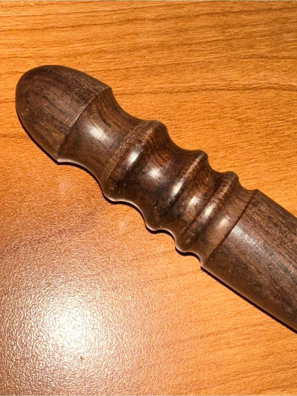 Wooden Edge Burnisher / Slicker (Multi-Size Edge Slicker & Pointed Creaser.